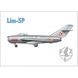 Magnes samolot Lim 5P